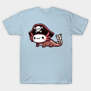 pirate captain axolotl T-Shirt